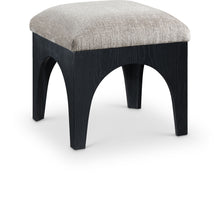 Load image into Gallery viewer, Lawson - Chenille Fabric Ottoman - Black Base