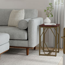 Load image into Gallery viewer, Selma - Handcrafted Metal And Wood Accent Table