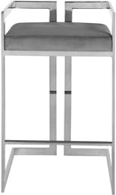 Load image into Gallery viewer, Ezra - Stool with Chrome Legs (Set of 2)
