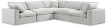 Load image into Gallery viewer, Comfy - 5 Piece Velvet Modular Corner Sectional