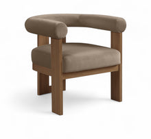 Load image into Gallery viewer, Arienzo - Performance Fabric Upholstered Accent Chair - Walnut Base