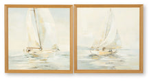 Load image into Gallery viewer, Winbrook - Wall Art Set (Set of 2) - Gray / Tan / Gold Finish