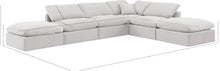 Load image into Gallery viewer, Indulge - Velvet 6 Piece Modular Armless Sectional
