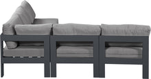 Load image into Gallery viewer, Nizuc - Outdoor Patio 5 Piece Modular Sectional With Gray Frame