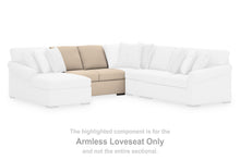 Load image into Gallery viewer, LadyMae - Armless Loveseat - Twill