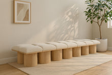 Load image into Gallery viewer, Pavilion - 14 Piece Modular Bench With Natural Base