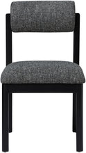 Load image into Gallery viewer, Roundhill - Fabric Dining Chair (Set of 2) - Black Frame
