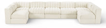 Load image into Gallery viewer, Rummi - Velvet Performance Fabric Upholstered 7 Piece Modular Sectional (With 2 Corner Chairs)