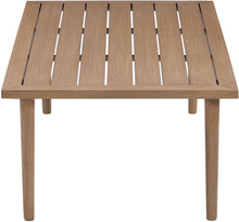 Load image into Gallery viewer, Laguna - Aluminum Outdoor Patio Coffee Table - Natural