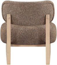 Load image into Gallery viewer, Vetra - Linen Textured Fabric Upholstered Accent Chair With Natural Base