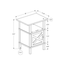 Load image into Gallery viewer, Transitional Accent Table With Storage