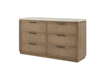 Load image into Gallery viewer, Trilogy - Dresser With Oak Veneer Drawer Fronts - Toffee