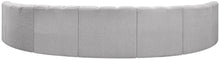 Load image into Gallery viewer, Arc - Boucle Fabric 7 Piece U-Shaped Modular Sofa