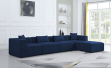 Load image into Gallery viewer, Cube - Linen 5 Piece Modular Sectional With Chaise