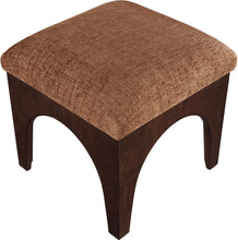 Load image into Gallery viewer, Lawson - Chenille Fabric Upholstered Ottoman - Walnut Base
