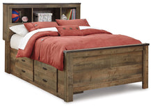 Load image into Gallery viewer, Trinell - Bookcase Bed With Storage