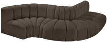 Load image into Gallery viewer, Arc - Boucle Fabric 5 Piece Modular Sofa