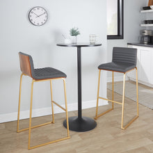 Load image into Gallery viewer, Mason Mara - Contemporary Versatile Desig Fixed Height Barstool (Set of 2)