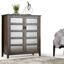 Load image into Gallery viewer, Burlington - Medium Storage Cabinet - Mahogany Brown