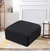Load image into Gallery viewer, Arc - Faux Leather Ottoman