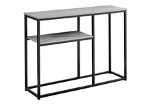 Load image into Gallery viewer, Accent Console Table For Entryway, Contemporary & Convenient Design - Gray