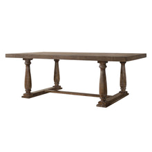 Load image into Gallery viewer, Bernard - Weathered Dining Table