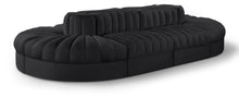 Load image into Gallery viewer, Rummi - Oval Velvet Performance Fabric Upholstered 8 Piece Modular Sectional