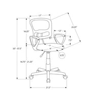 Load image into Gallery viewer, Office Chair, Adjustable Height, Swivel Ergonomic, Armrests, Contemporary