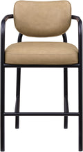 Load image into Gallery viewer, Serava - Faux Leather Upholstered Bar Stool - Tan