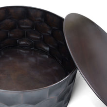 Load image into Gallery viewer, Whitney - Handcrafted Metal Storage Table