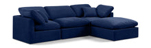 Load image into Gallery viewer, Indulge - Velvet 4 Piece Modular Sectional With Chaise