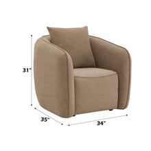 Load image into Gallery viewer, Keith - Chair With 1 Matching Color Toss Pillows