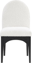 Load image into Gallery viewer, Waldorf - Boucle Dining Side Chair With Black Legs
