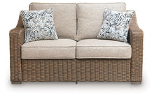 Load image into Gallery viewer, Laguna Heights - Loveseat With Cushion - Beige