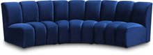 Load image into Gallery viewer, Infinity - 3 Piece Velvet Modular Sectional