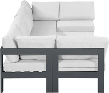 Load image into Gallery viewer, Nizuc - Outdoor Patio 6 Piece Modular Sectional With Gray Frame