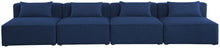 Load image into Gallery viewer, Cube - Linen Modular 4 Seat Armless Sofa