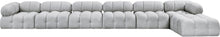 Load image into Gallery viewer, Ames - 7 Piece Boucle Fabric Modular L-Shaped Sectional