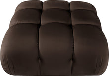 Load image into Gallery viewer, Orin - Velvet Performance Fabric Upholstered Modular Ottoman