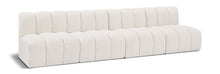 Load image into Gallery viewer, Arc - Boucle Fabric 4 Seats Modular Sofa