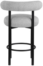 Load image into Gallery viewer, Bordeaux - Stool With Black Legs (Set of 2)