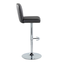 Load image into Gallery viewer, Henry - Contemporary Adjustable Barstool With Swivel & Rounded T Footrest (Set of 2)