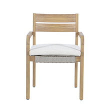 Load image into Gallery viewer, Arden - Wood And Wicker Patio Dining Chair (Set of 2) - Natural / Brown