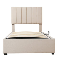 Load image into Gallery viewer, Upholstered Platform Bed With A Hydraulic Storage System