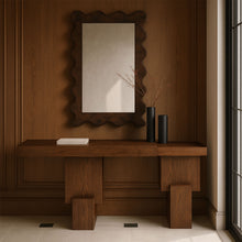 Load image into Gallery viewer, Anzio - Oak Veneer And Solid Wood Console Table