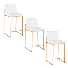 Load image into Gallery viewer, Fuji - Contemporary High Back Stylish Counter Stool