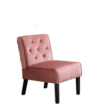 Load image into Gallery viewer, Reese - Living Room Armless Button Tufted Pattern Accent Chair (Set of 2)