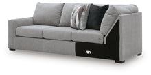 Load image into Gallery viewer, Lakepoint - LAF Sofa With Corner Wedge - Nickel