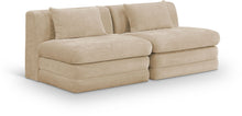 Load image into Gallery viewer, Stellar - 2 Piece 76" Upholstered Modular Armless Loveseat
