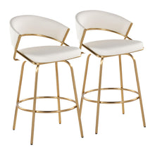 Load image into Gallery viewer, Jie - Glam Fixed Height Counter Stool (Set of 2)